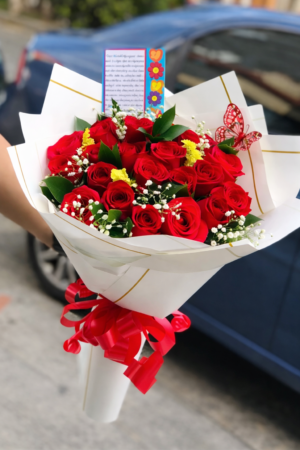 Ramo de Rosas en Fontibón R11 - Floristería en Fontibón Te Mando Flores.